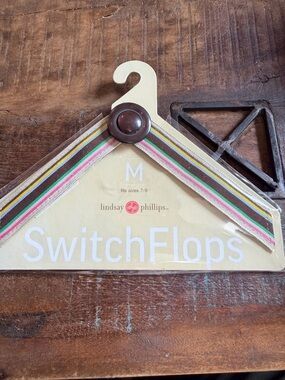 lindsay phillips Multicolor Striped Replacement Flip Strap